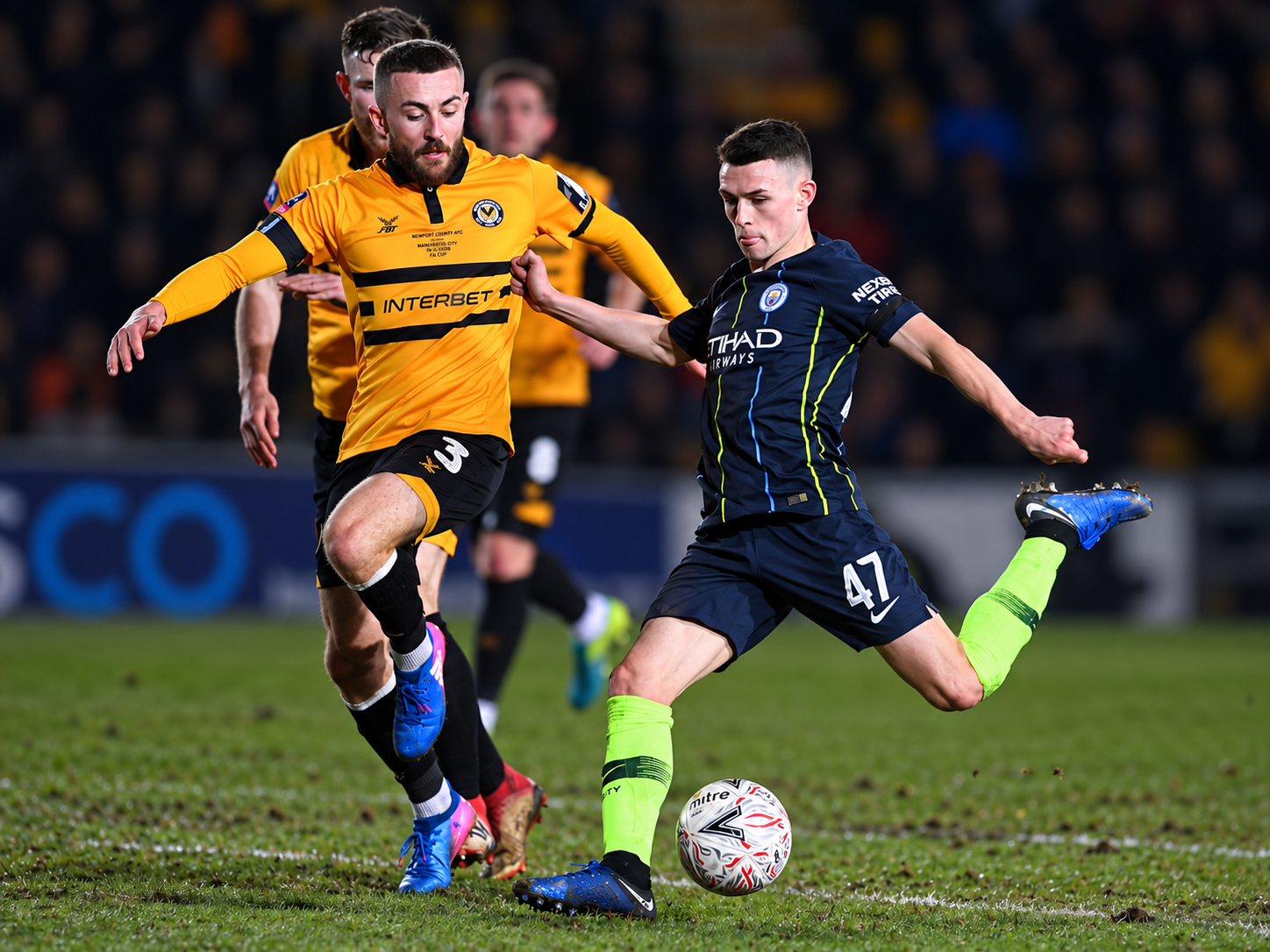 Interbet football action